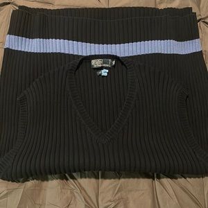 Big and Tall Ralph Lauren Polo Sweater Vest - V Neck